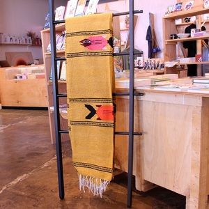 RESERVED - Serape - fish, gold